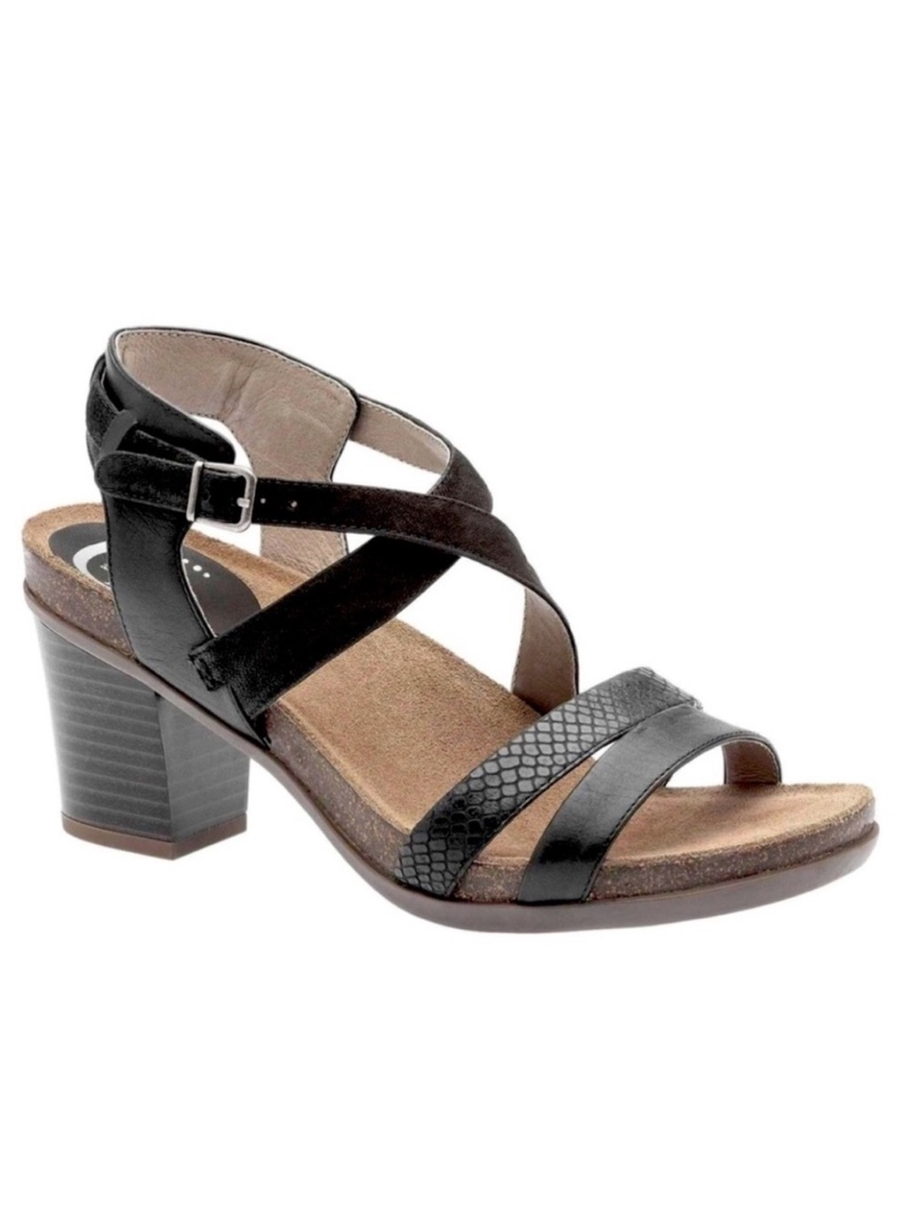 Abeo Biana Bio.System Comfort Sandals 8 Neutral Black